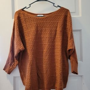 Cable knit Dorman pullover top